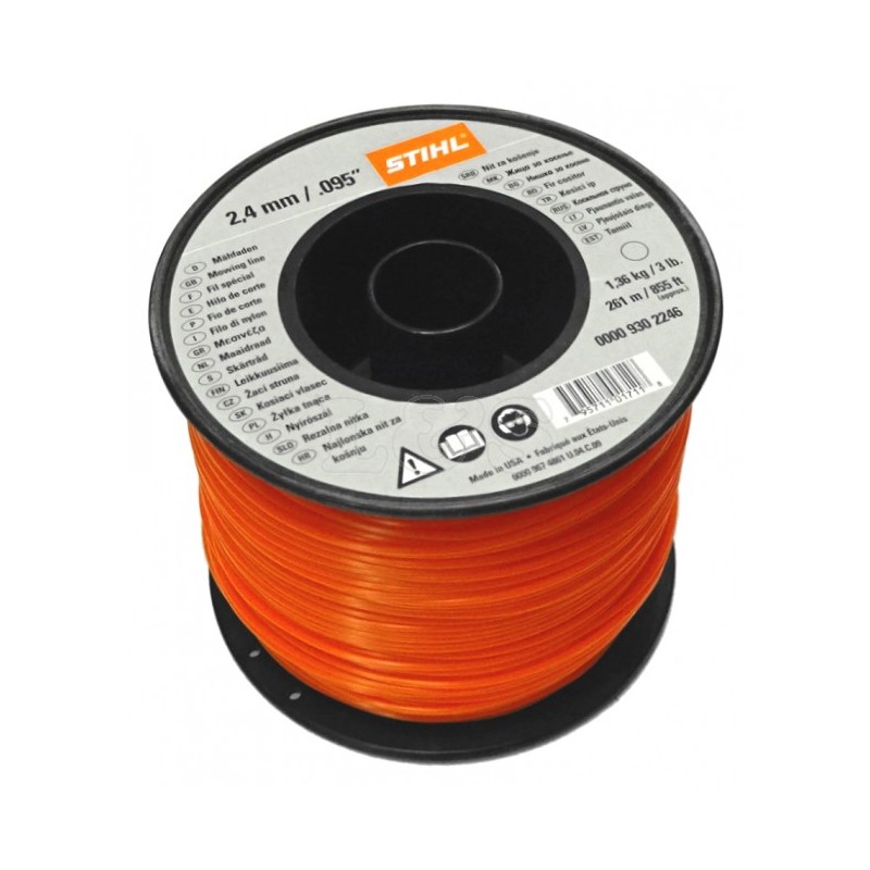 FILO TONDO Ø 2,4 MM X 253,0 M ARANCIO