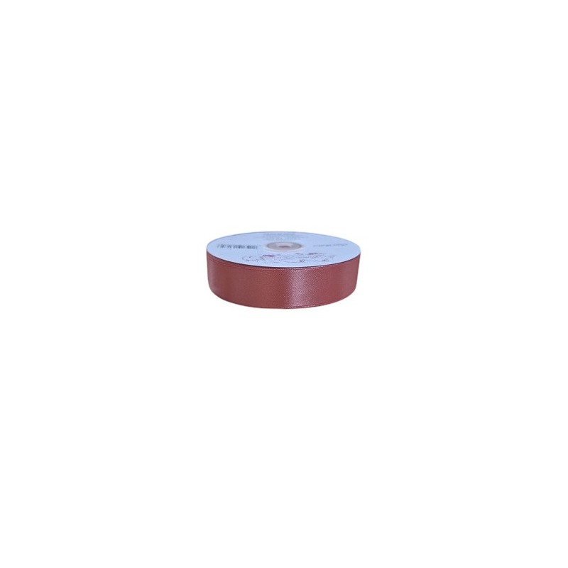 NASTRO DOPPIO RASO MT.50X25MM OLD PINK
