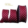 NASTRO POIS MM40X50MT BORDEAUX