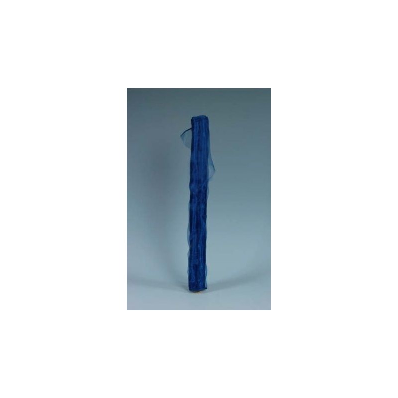 ROLLO DECO ORGANZA CM48X10YDS BLUE