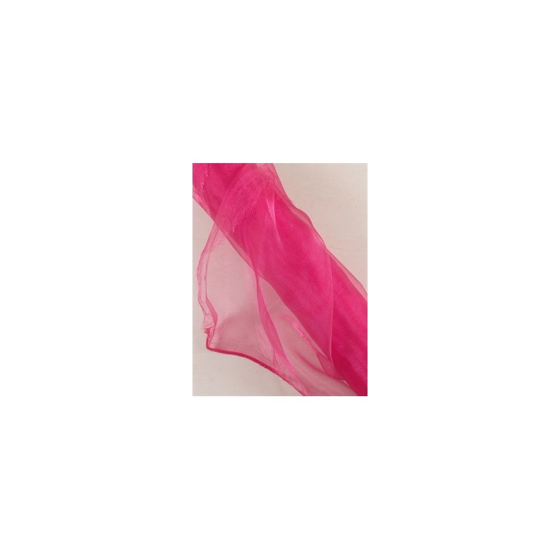 ROLLO DECO ORGANZA CM48X10YDS FUXIA