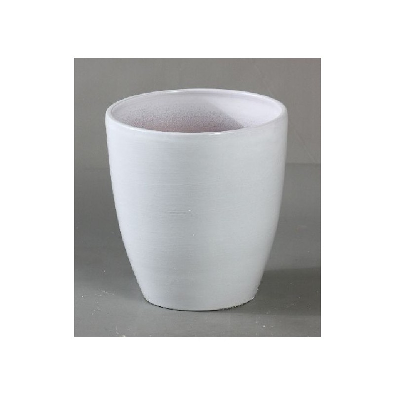 VASO TERRACOTTA CM.6 WHITE