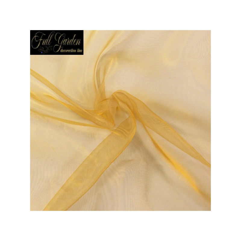 TESSUTO DECO ORGANZA MT.3X1,5 GOLD
