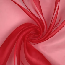 ORGANZA SINGOL TONE CM.145X3MT ROSSO