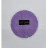 VELO ORGANZA SMERLATO TONDO CM.23 50PZ LILLA