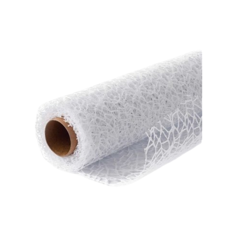 POLYCOTTON NET CM.48X5YDS WHITE