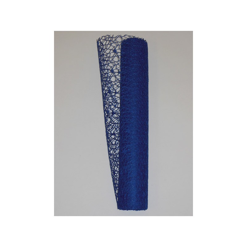 POLYCOTTON NET CM.48X5YDS ROYAL BLU