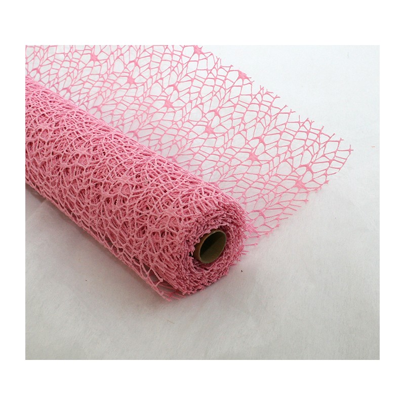 POLYCOTTON NET CM.48X5YDS PINK