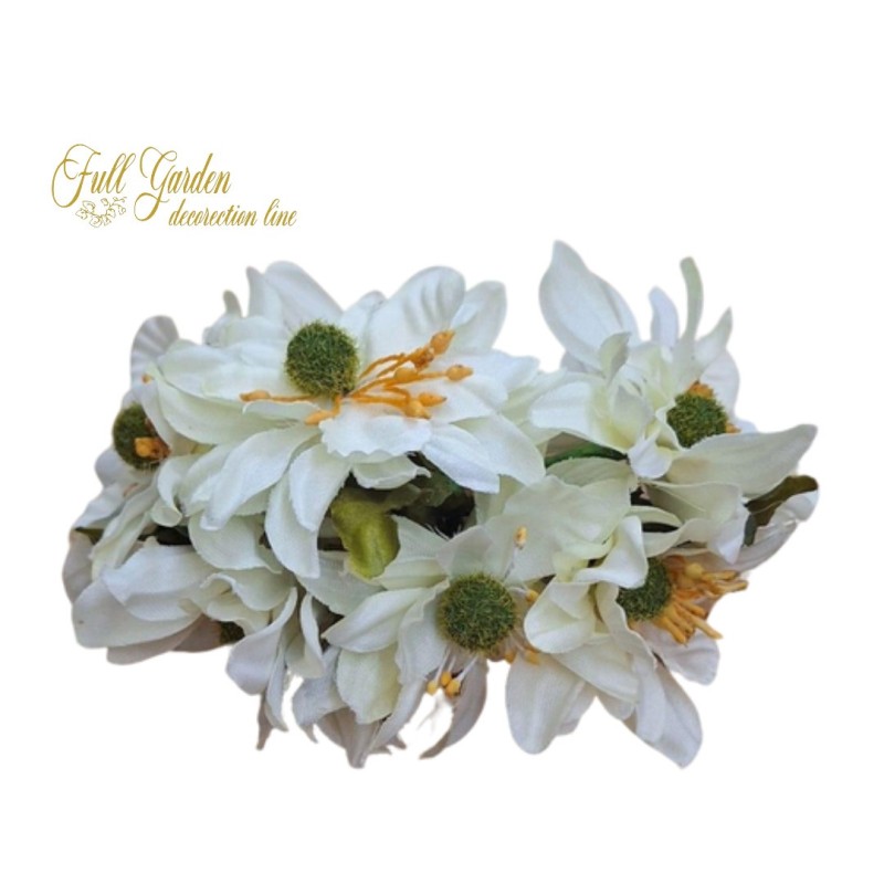 DAHLIA MAXI C/FOGLIA PZ 6 BEIGE