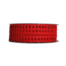 NASTRO RETE LUCE ROSSO MM.40X20MT