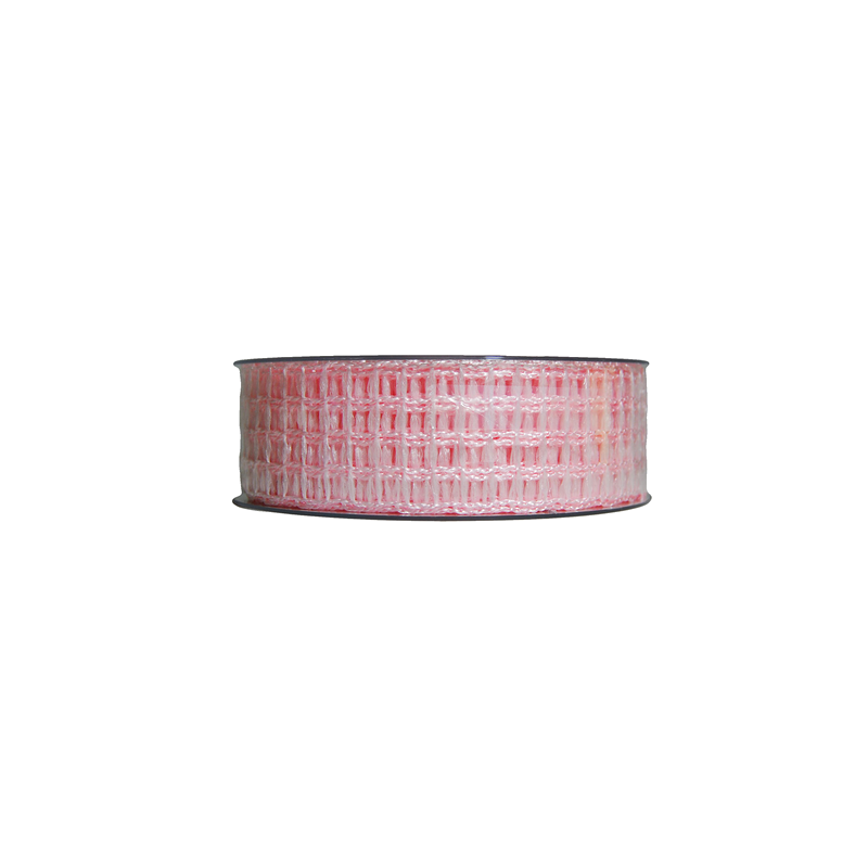 NASTRO RETE LUCE ROSA MM.40X20MT