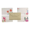 BIGLIETTI E BUSTE FIORI ASSORTITI CM7X11 PZ 100
