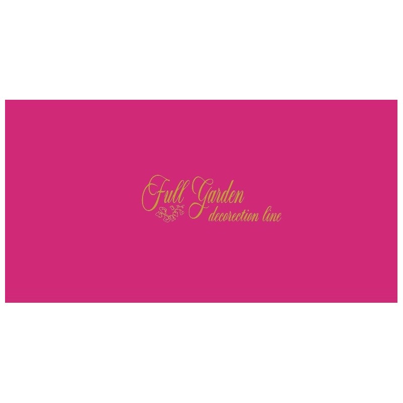 BUSTE PERLATE 25X40CM CICLAMINO