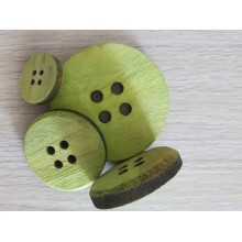 WOOD BOTTON PZ.30 3 SIZES GREEN