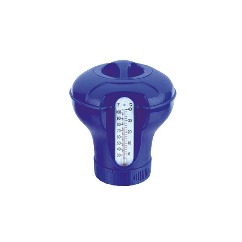 DOSATORE PASTIGLIE CLORO C/TERMOMETRO