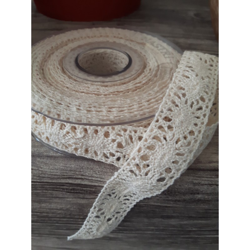 NASTRO TRINA NATURAL MM25X10MT