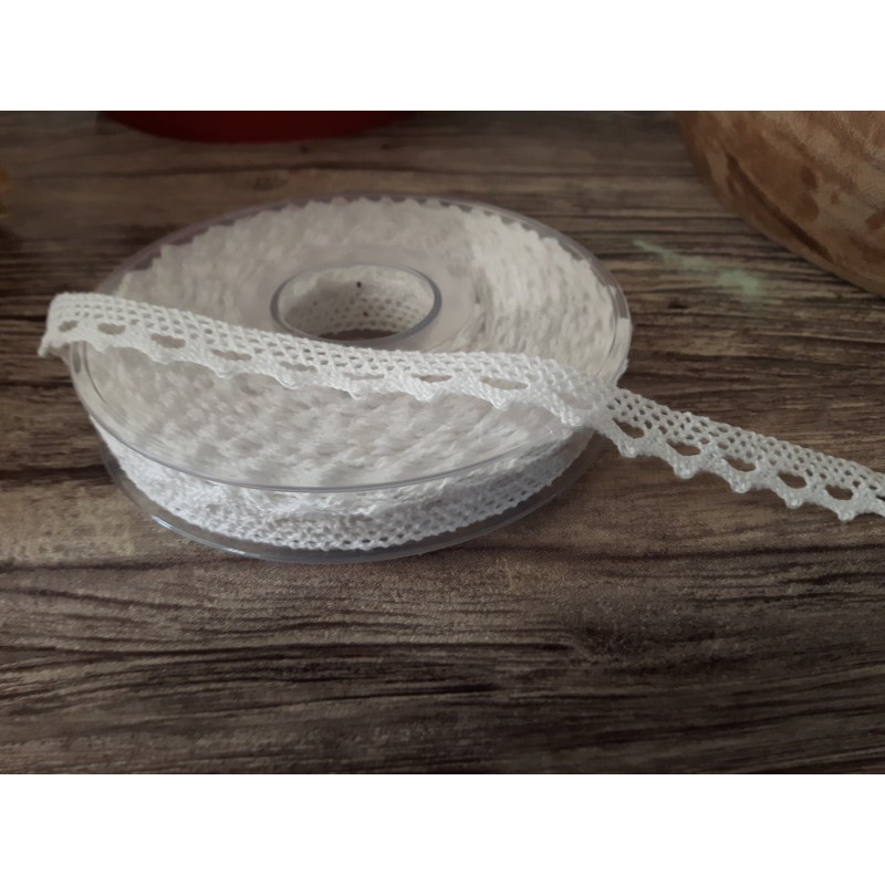 NASTRO MERLETTO WHITE MM10X10MT