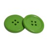 BOTTONI CM.2 LEGNO  VERDI PZ.16