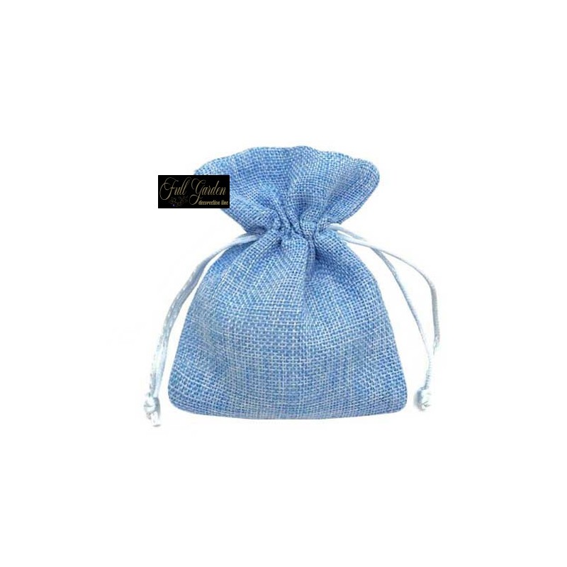 SACCHETTO YUTA CELESTE 20PZ