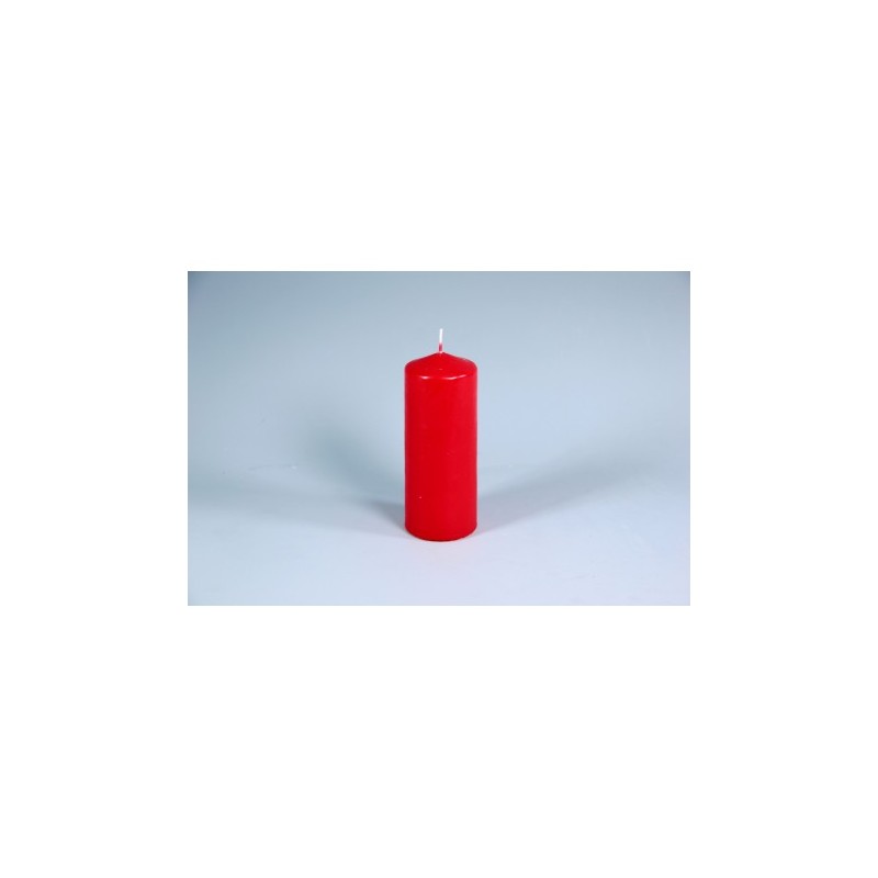 PILLAR CANDLE RED 150X60 MM PZ.4