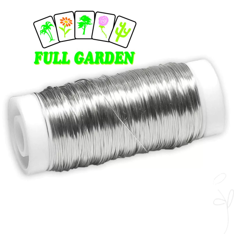 FILO SPOLETTA PLASTICA 0,30MMX100GR SILVER