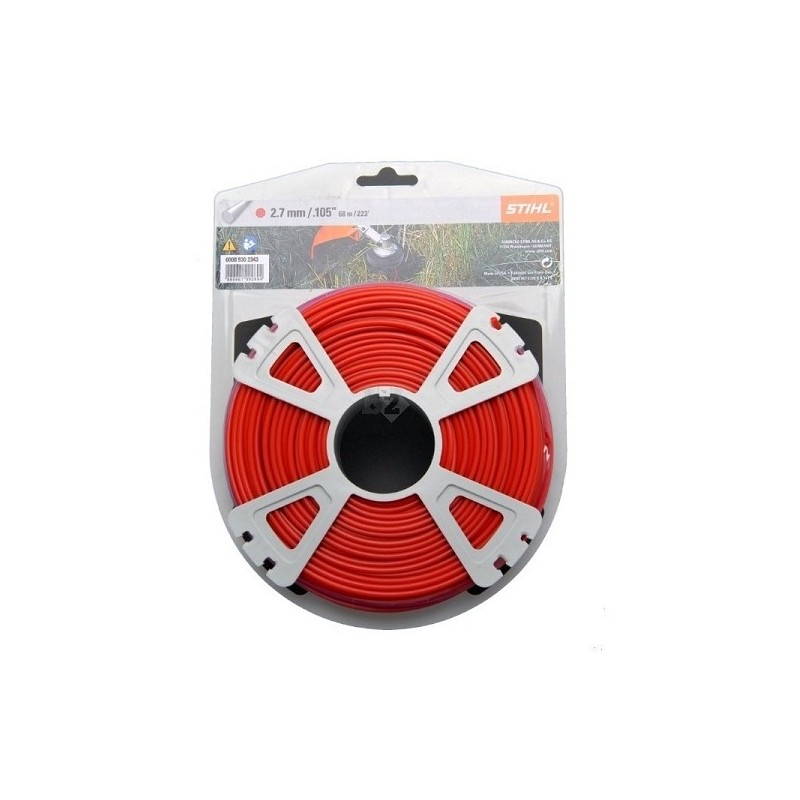 FILO NYLON TONDO MM.2,7 L M.68