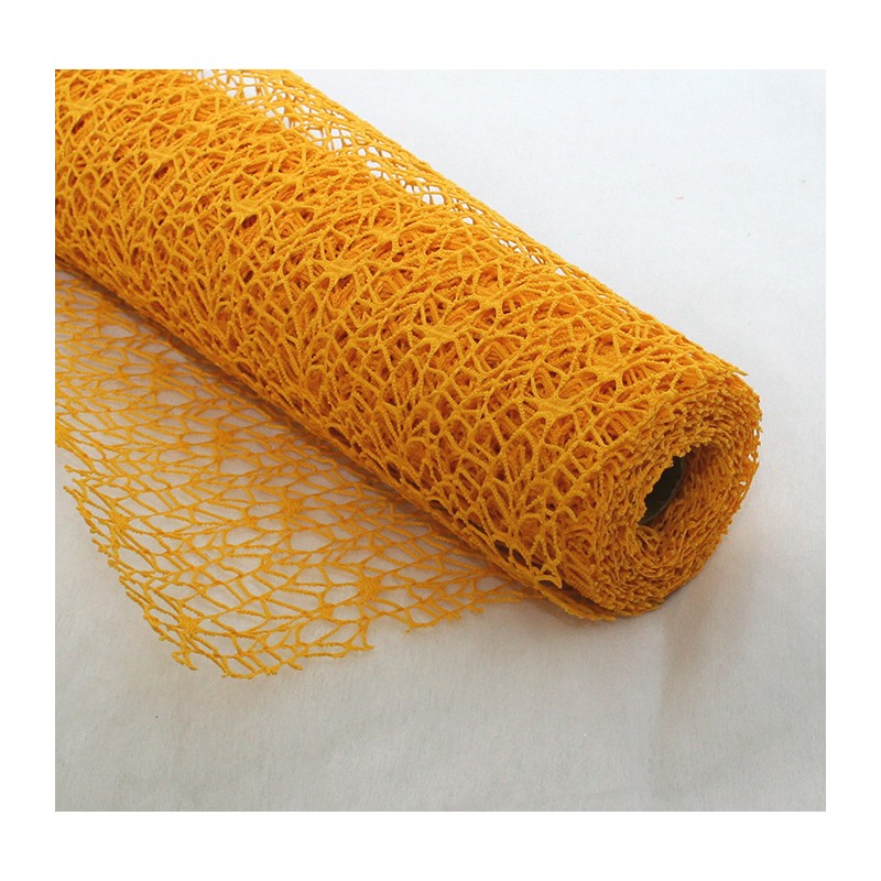 POLYCOTTON NET CM.48X5YDS GIALLO OCRA