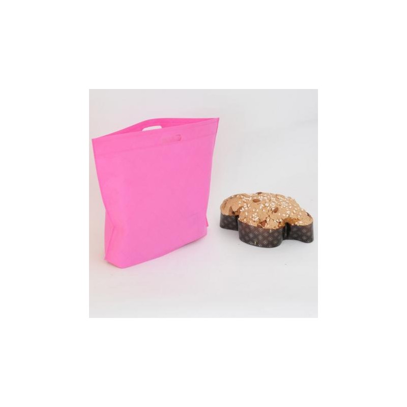 BORSA TNT GOFFRATO FUXIA CM50X40X22