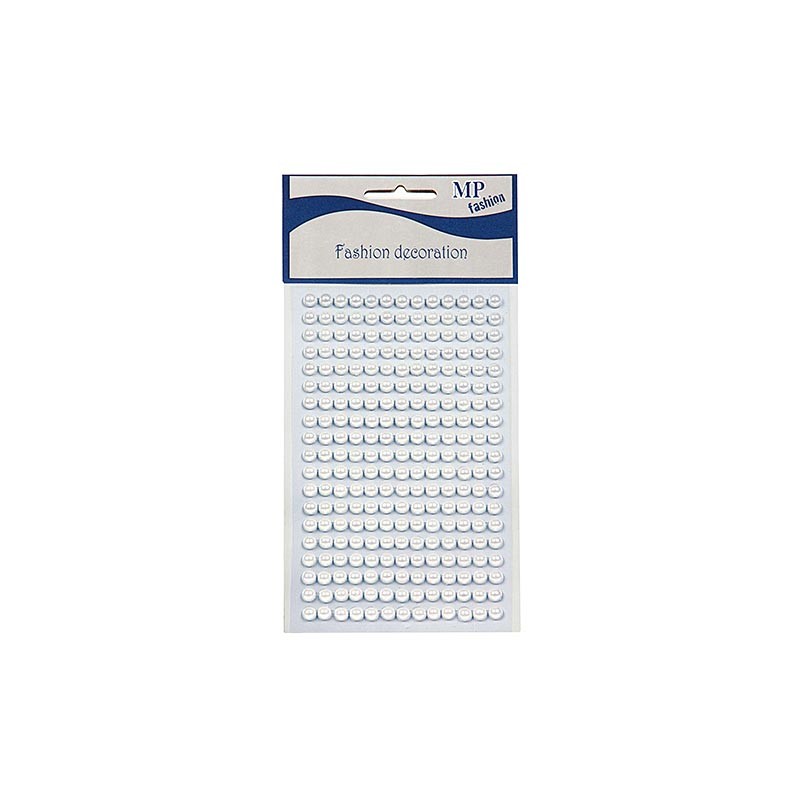 PEARL MM6X247PCS STICKERS CM10X20,5 OPAQUE WHITE