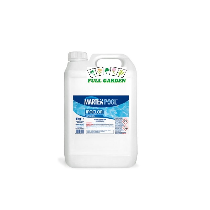 IPOCLORITO DI SODIO 14/15% KG.6