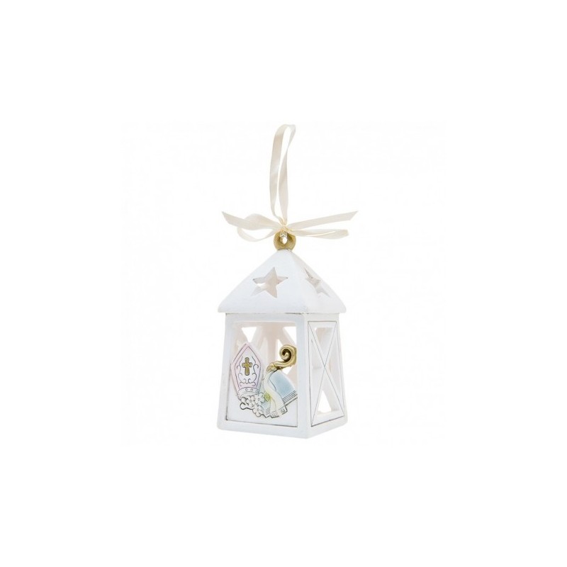 LANTERNA T.LIGHT GRANDE CRESIMA 6X6X12CM