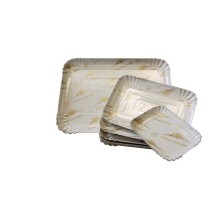 VASSOIO RETTANGOLARE BIANCO KG 10 N.10