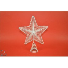 PUNTALE STELLA 25CM BIANCO