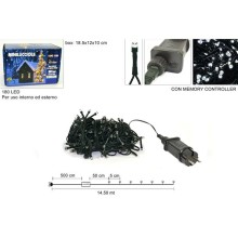 MINILUCCIOLE LED 180 PER ESTERNO LUCE BIANCO