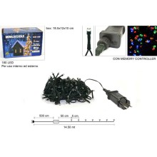 MINILUCCIOLE LED 180 PER ESTERNO LUCE MULTICOLOR