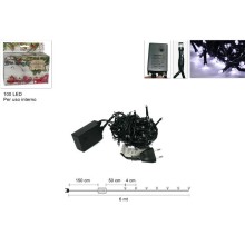 MINILUCCIOLE 100LED BIANCA PER INTERNO
