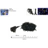 MINILUCCIOLE 300LED MULTICOLOR PER ESTERNO