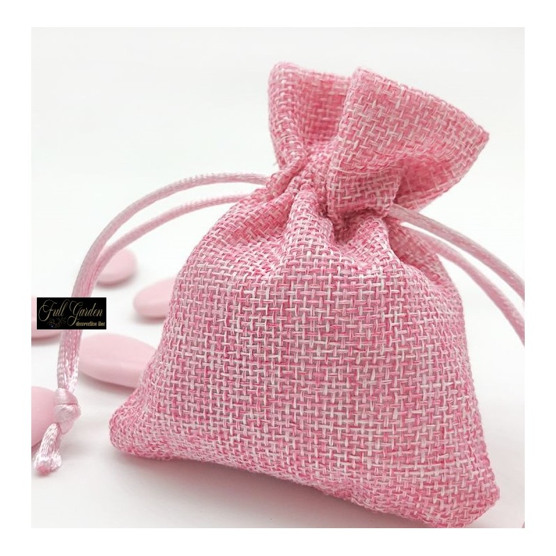 SACCHETTO YUTA ROSA CM.8X10 20PZ