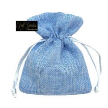 SACCHETTO YUTA CELESTE CM.8X10 20PZ