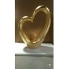 VASO A CUORE GOLD 59X21 H81CM