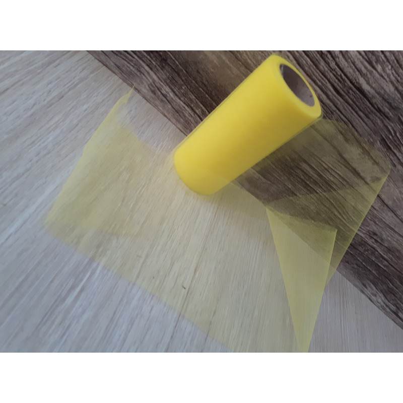 ROTOLO TULLE CM25X100MT GIALLO LIMONE