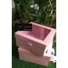 BOX COLORI ASS. S/2 22,7X22,7X11CM  CM24,5X24,5X12