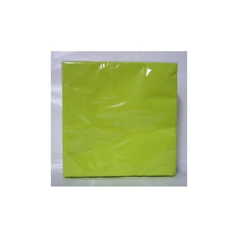 TOVAGLIOLO 2VELI VERDE STYLE CM33X33 PZ.50