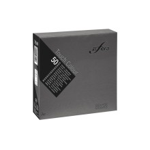 TOVAGLIOLO 2VELI NERO STYLE CM33X33 PZ.50