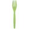 FORCHETTA  PLASTICA VERDE  PZ.15