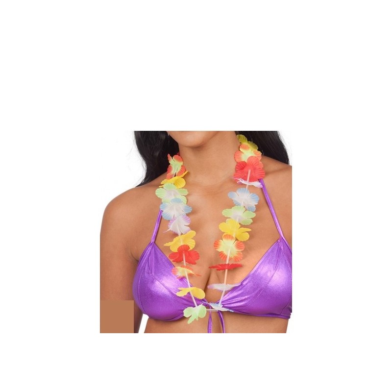 COLLANA FIORI IN STOFFA MOD.ASSORTITI