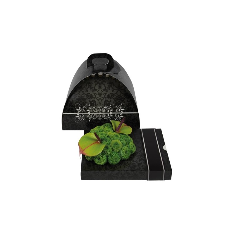 FLOXI UNI COLOR BLACK OASIS 22,5X17.5X3.2 CM