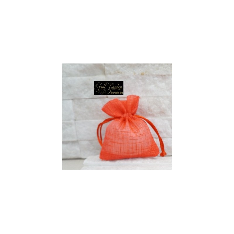 SACCHETTI ORGANZA ROSSO CM.10 PZ.20