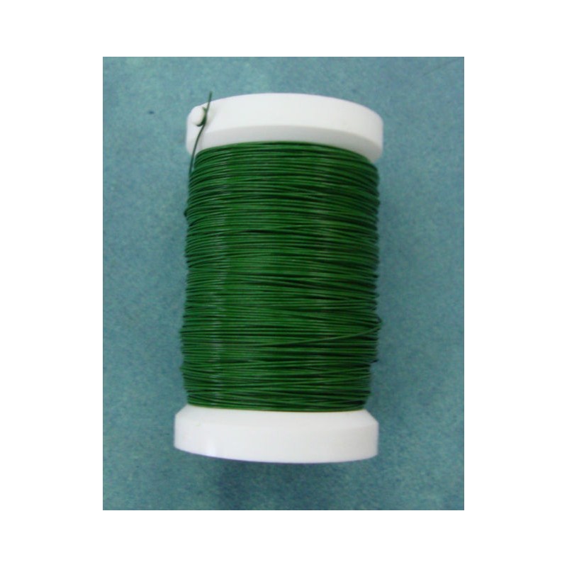 FILO SPOLETTA PLASTICA 0,35MMX100GR GREEN