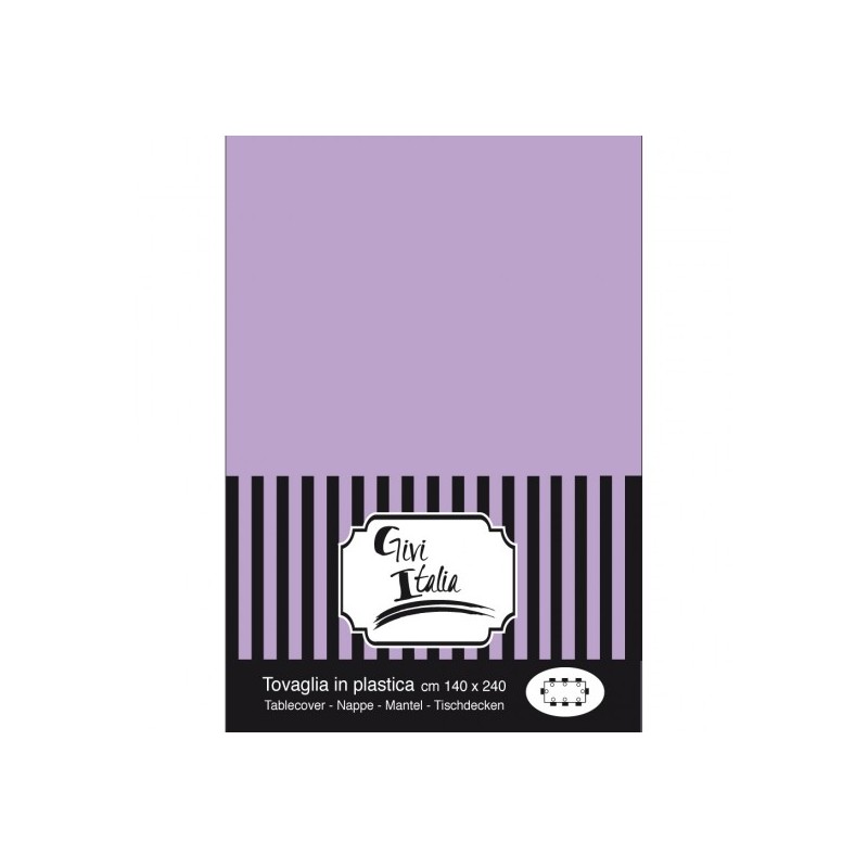 TOVAGLIA PVC CM.140X240 LILLA